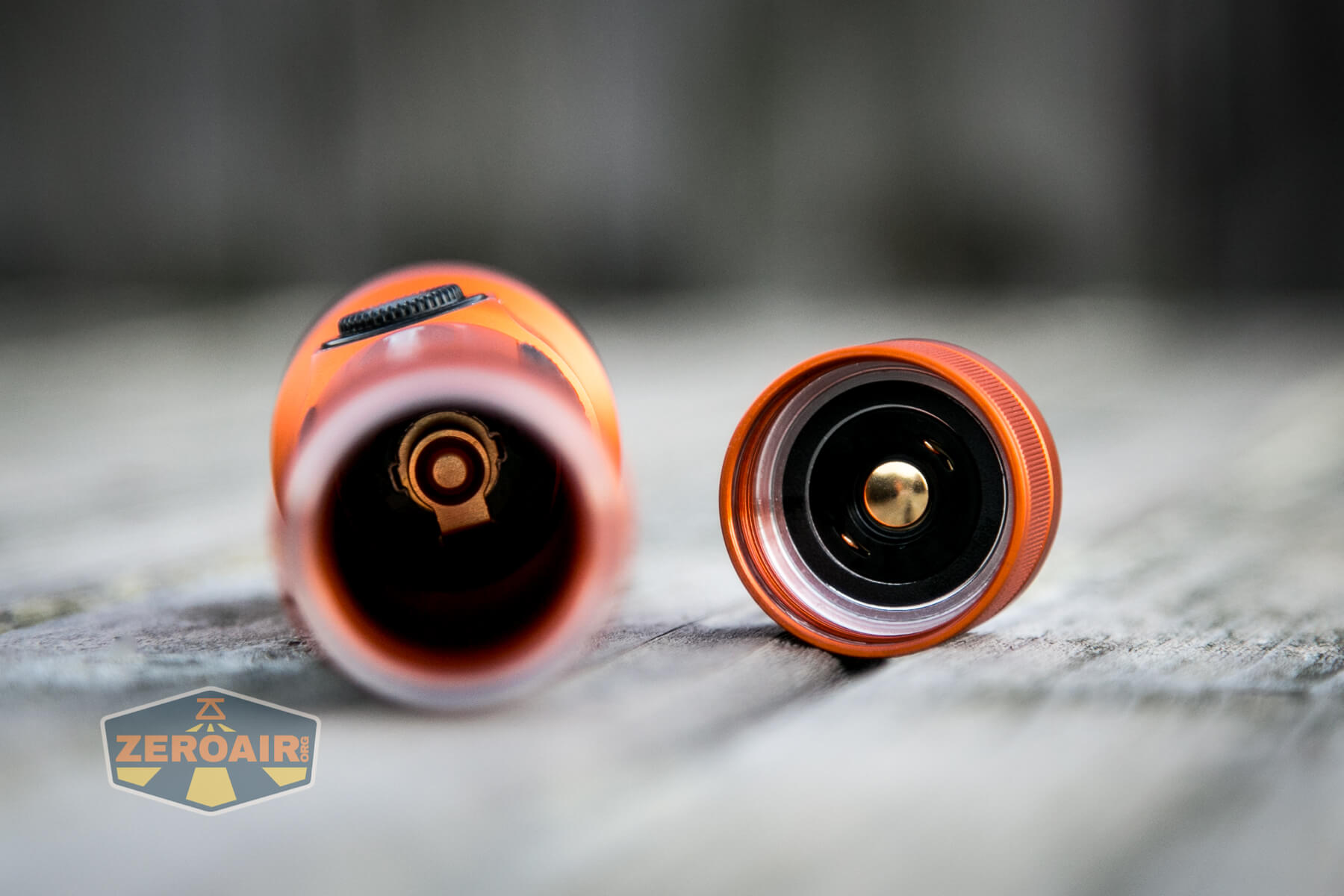 Olight Seeker 3 Pro tailcap off