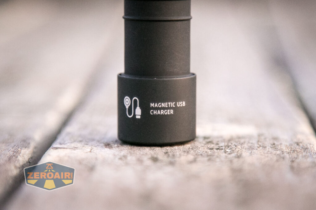 Armytek Wizard C2 WUV Headlamp tailcap