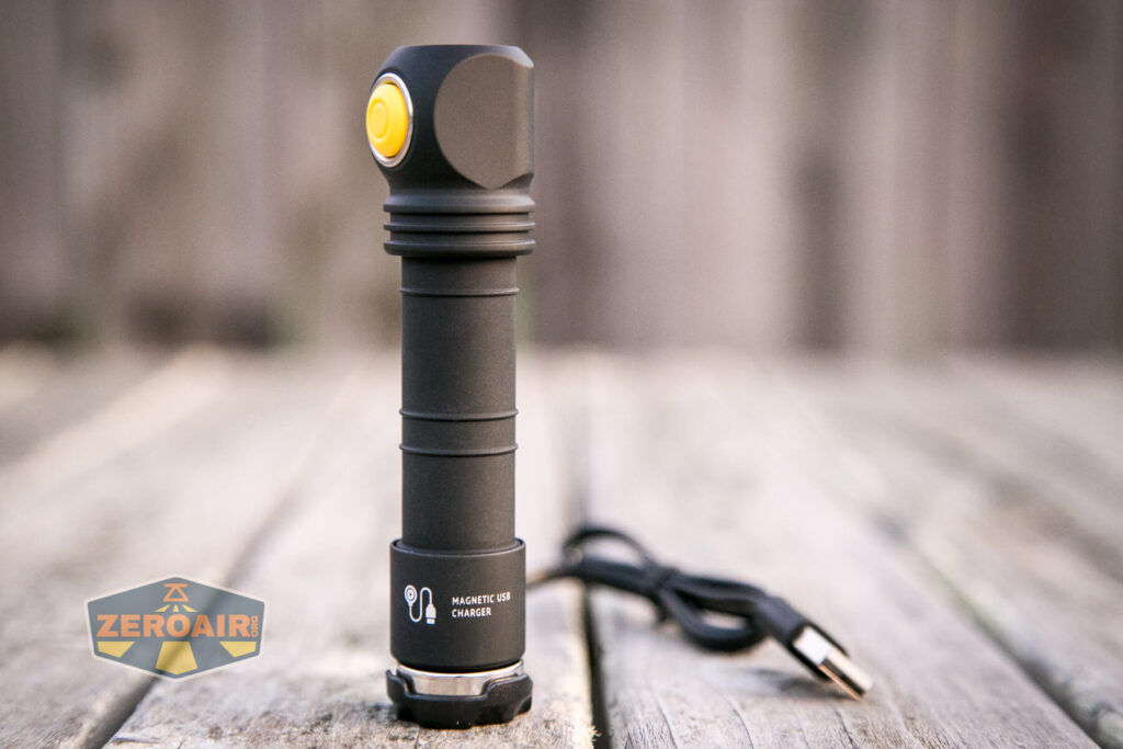 Armytek Wizard C2 WUV Headlamp charge port