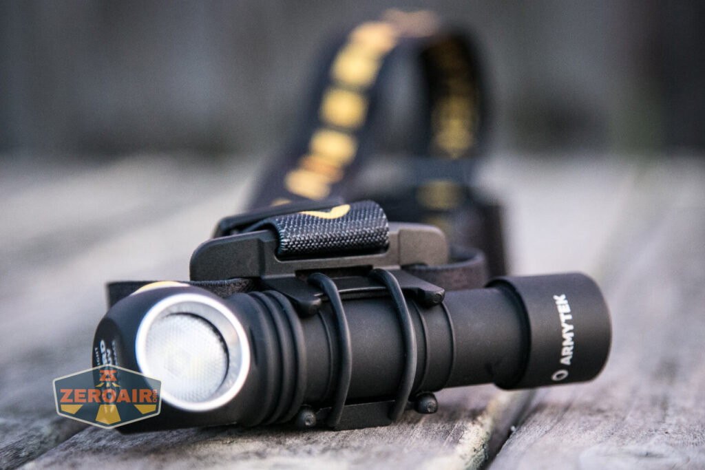 Armytek Wizard C2 WUV Headlamp with headband