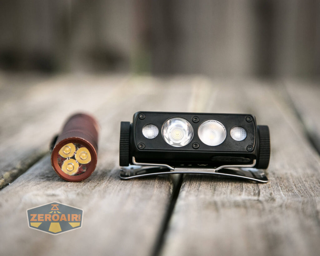 Cyansky HS6R headlamp with convoy s2+