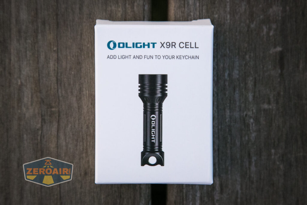 Olight X9R Cell package