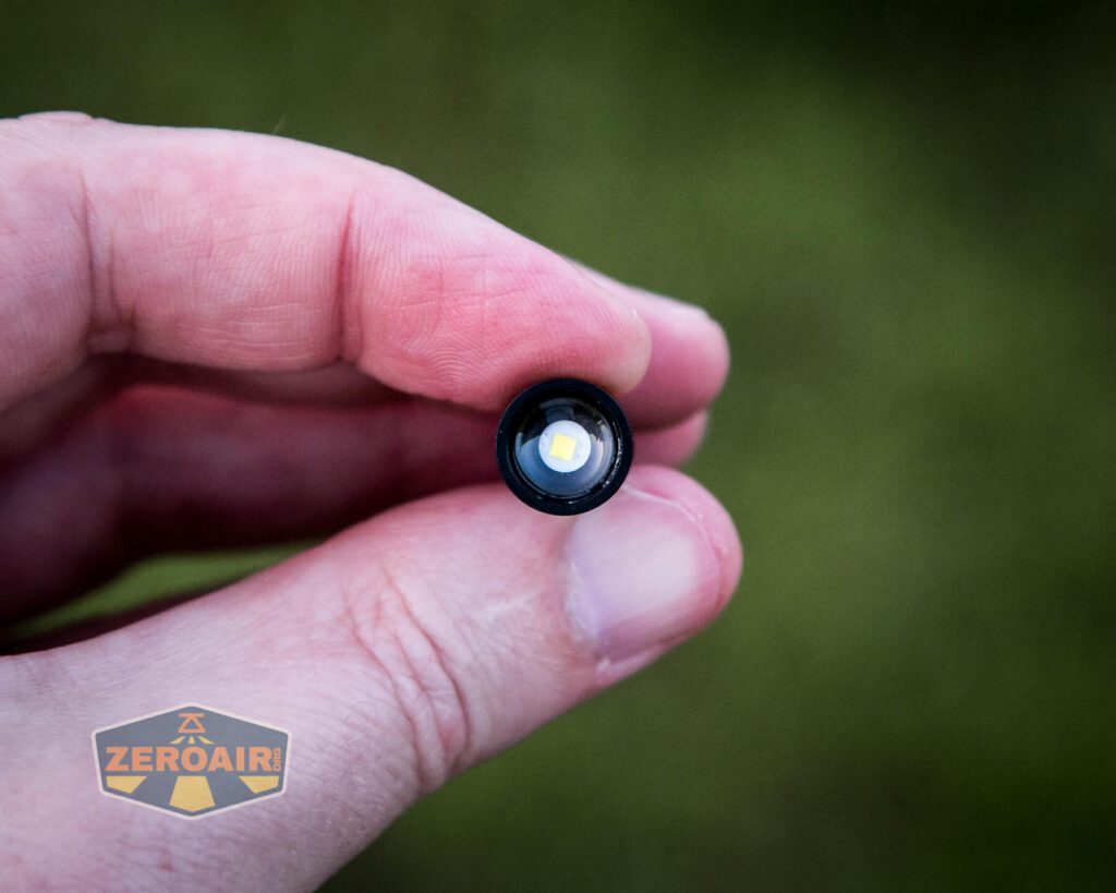 Olight X9R Cell in-hand