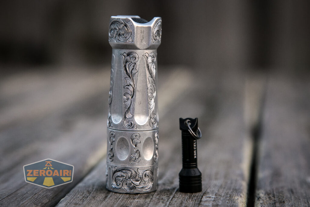 Olight X9R Cell with torchlab boss 35