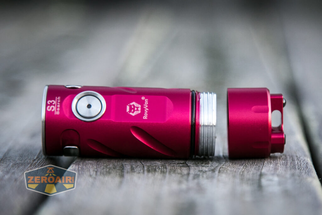 RovyVon S3 flashlight threads