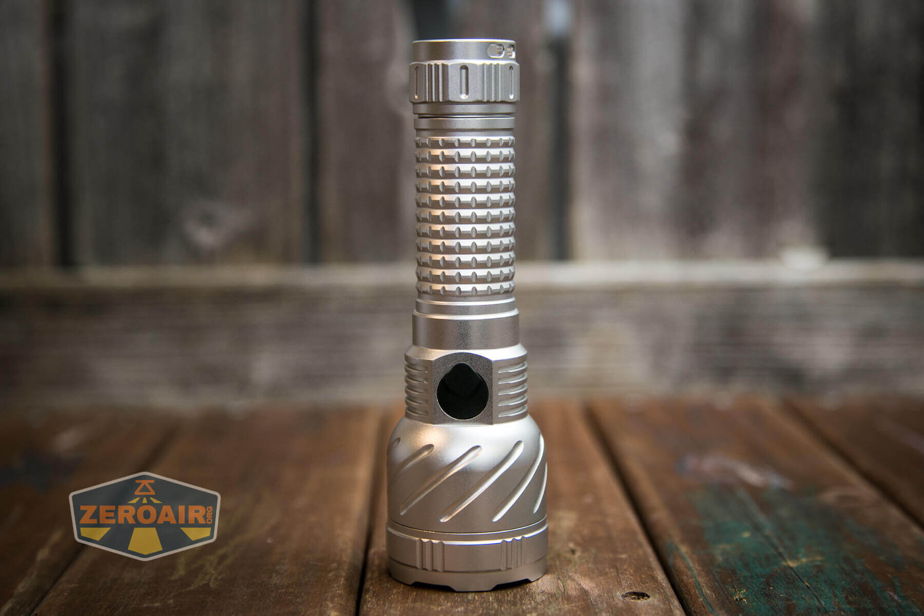 Convoy M21E Flashlight headstanding