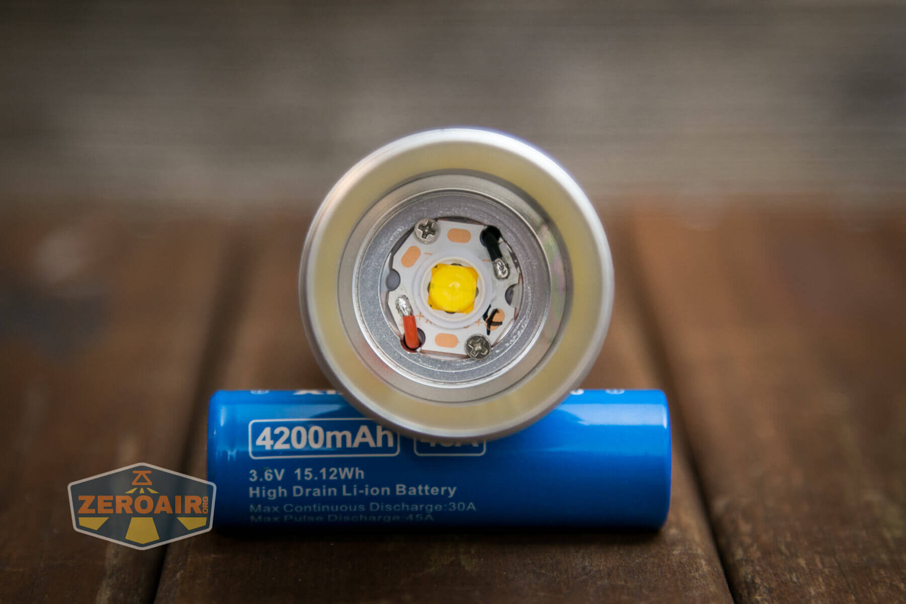 Convoy M21E Flashlight emitter