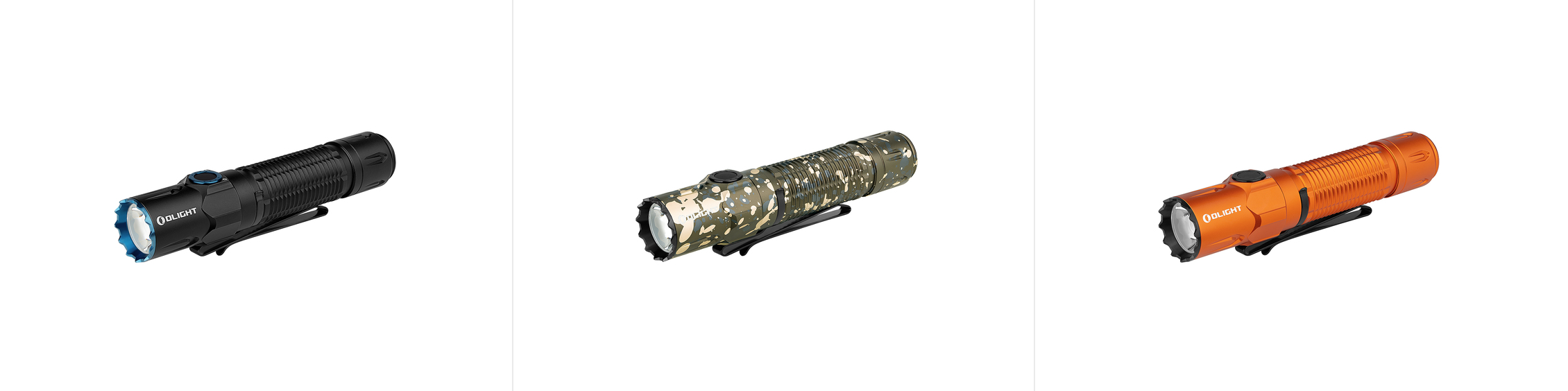 Olight Warrior 3 flashlight versions