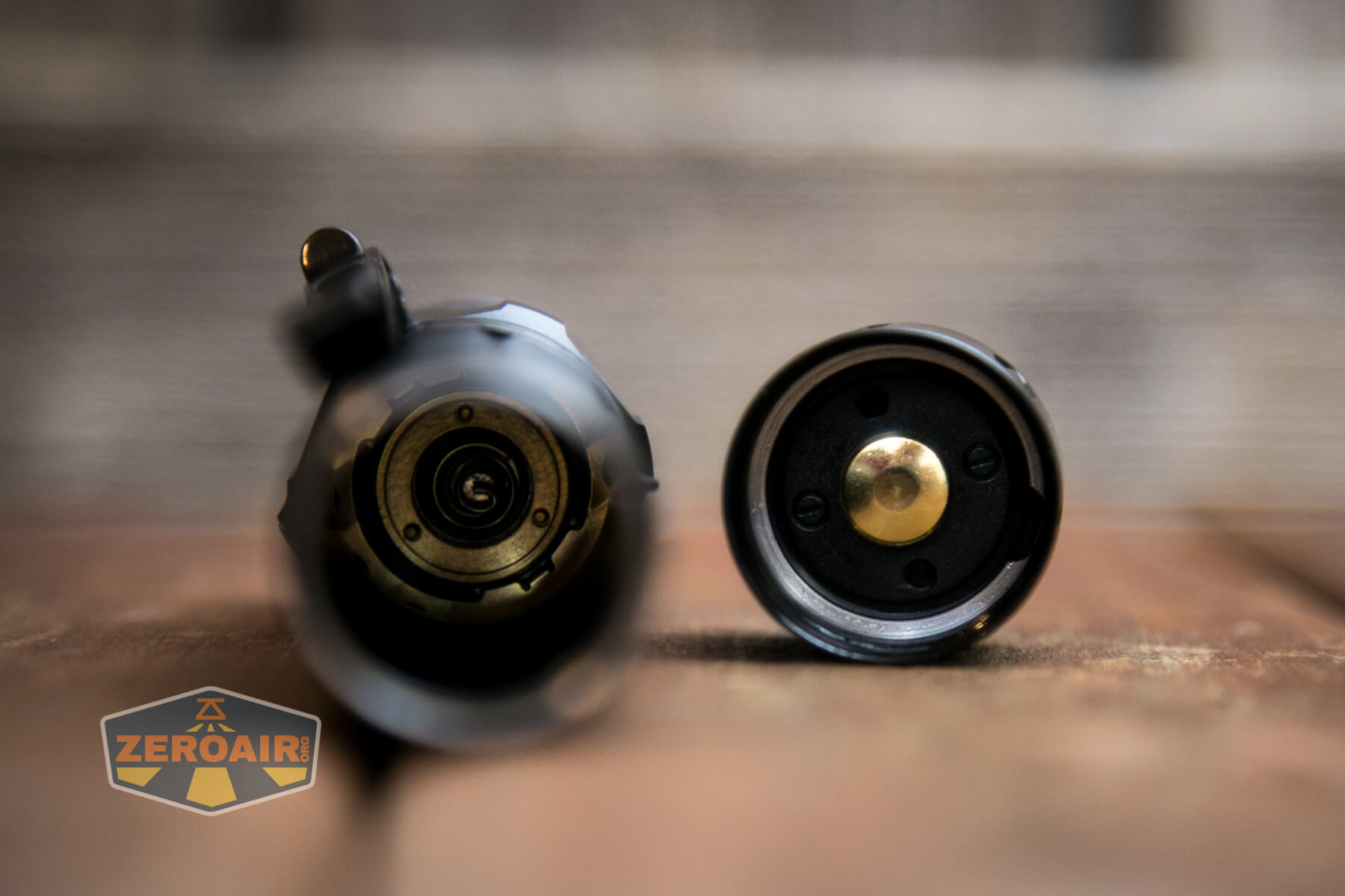 Olight Warrior 3 flashlight head springs