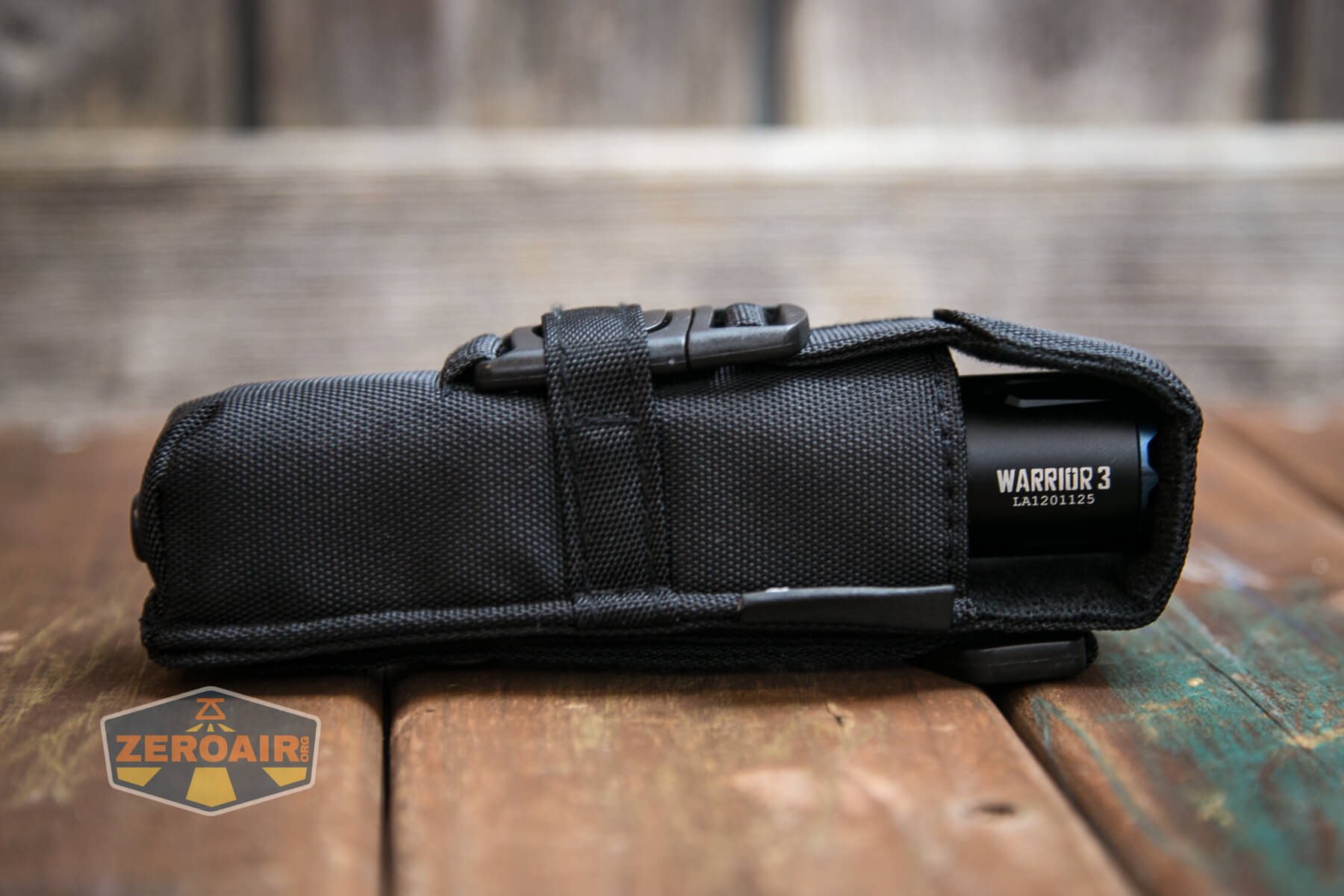 Olight Warrior 3 flashlight nylon pouch