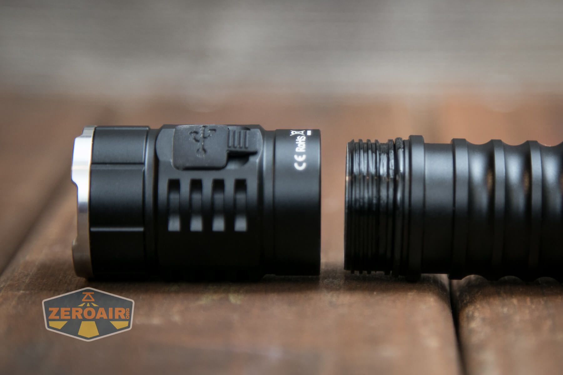 Wurkkos TS21 Anduril Flashlight head threads