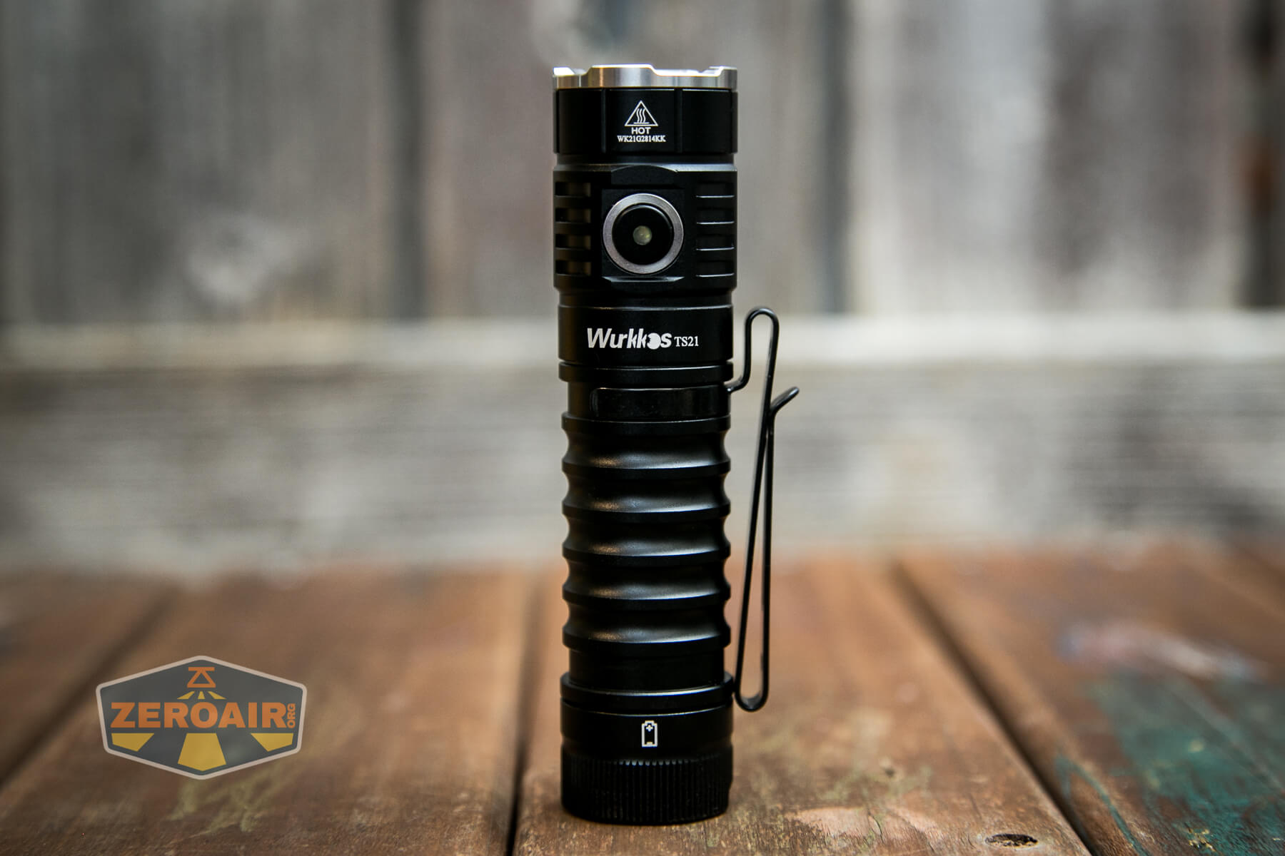 Wurkkos TS21 Anduril Flashlight pocket clip