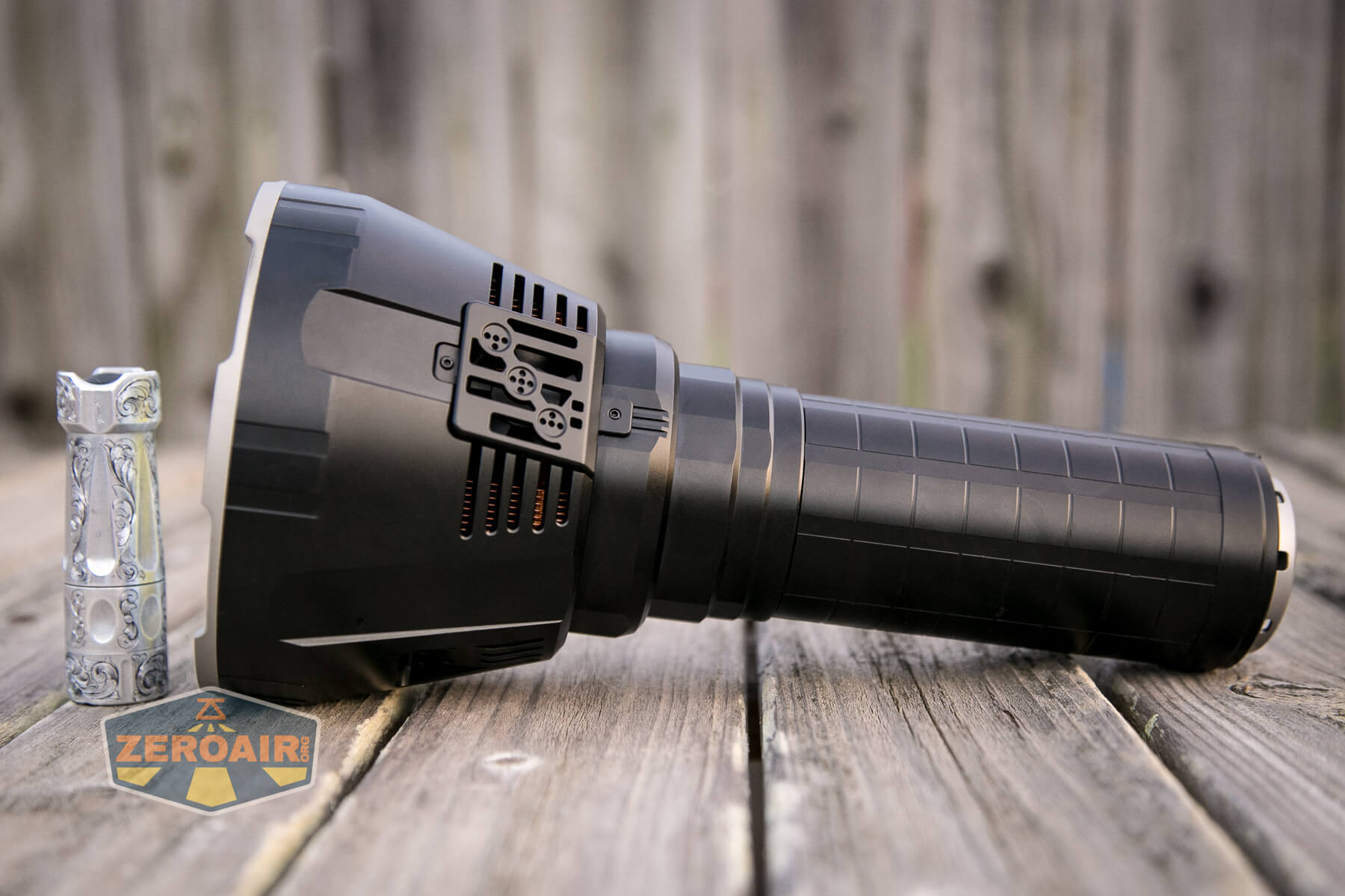 Imalent MS18W Flashlight beside torchlab boss 35