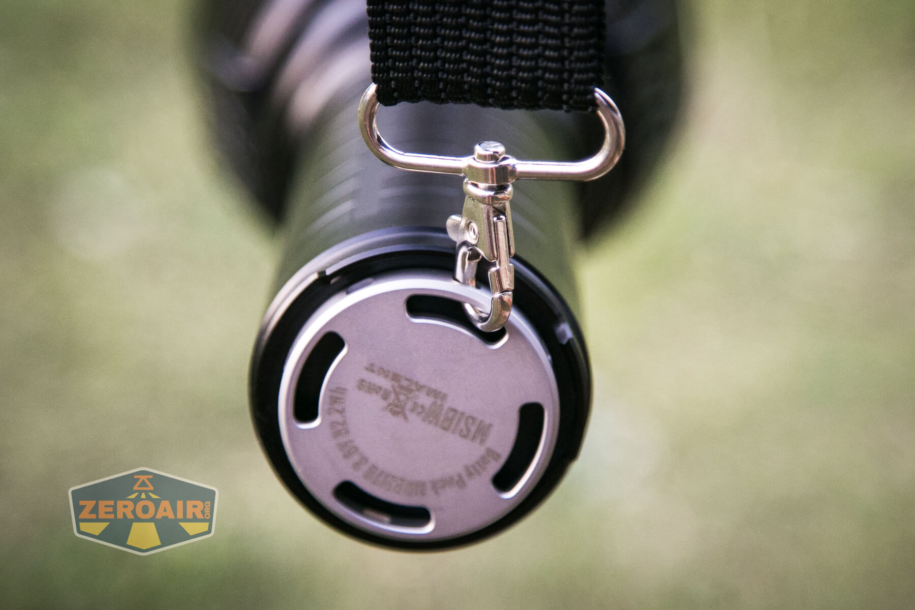 Imalent MS18W Flashlight shoulder strap attached