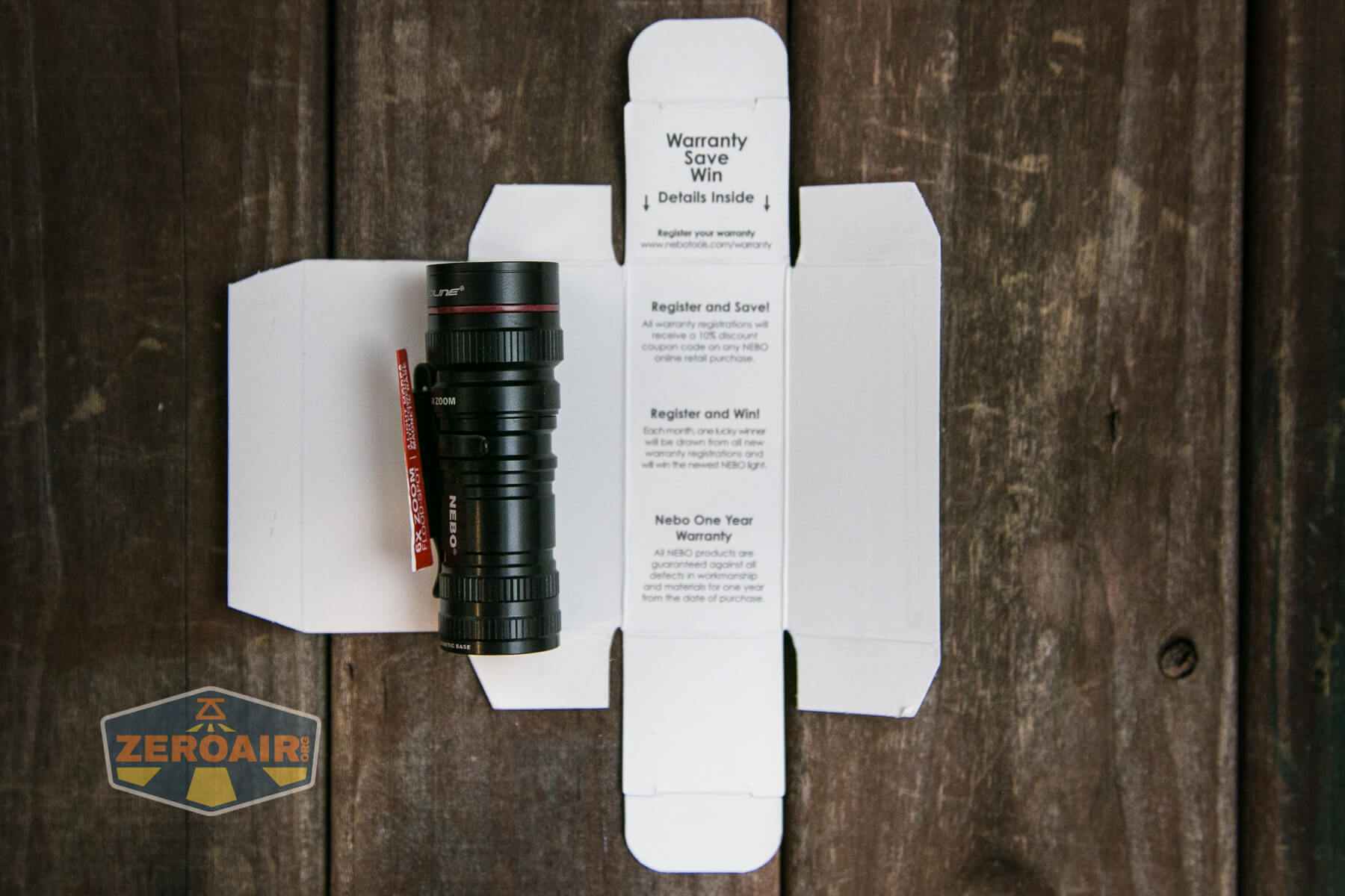 Nebo Micro Redline OC Flashlight