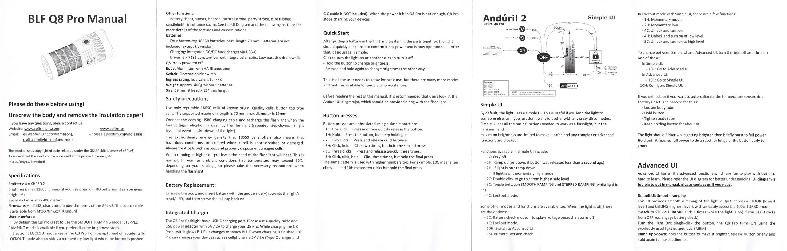 Sofirn Q8 Pro