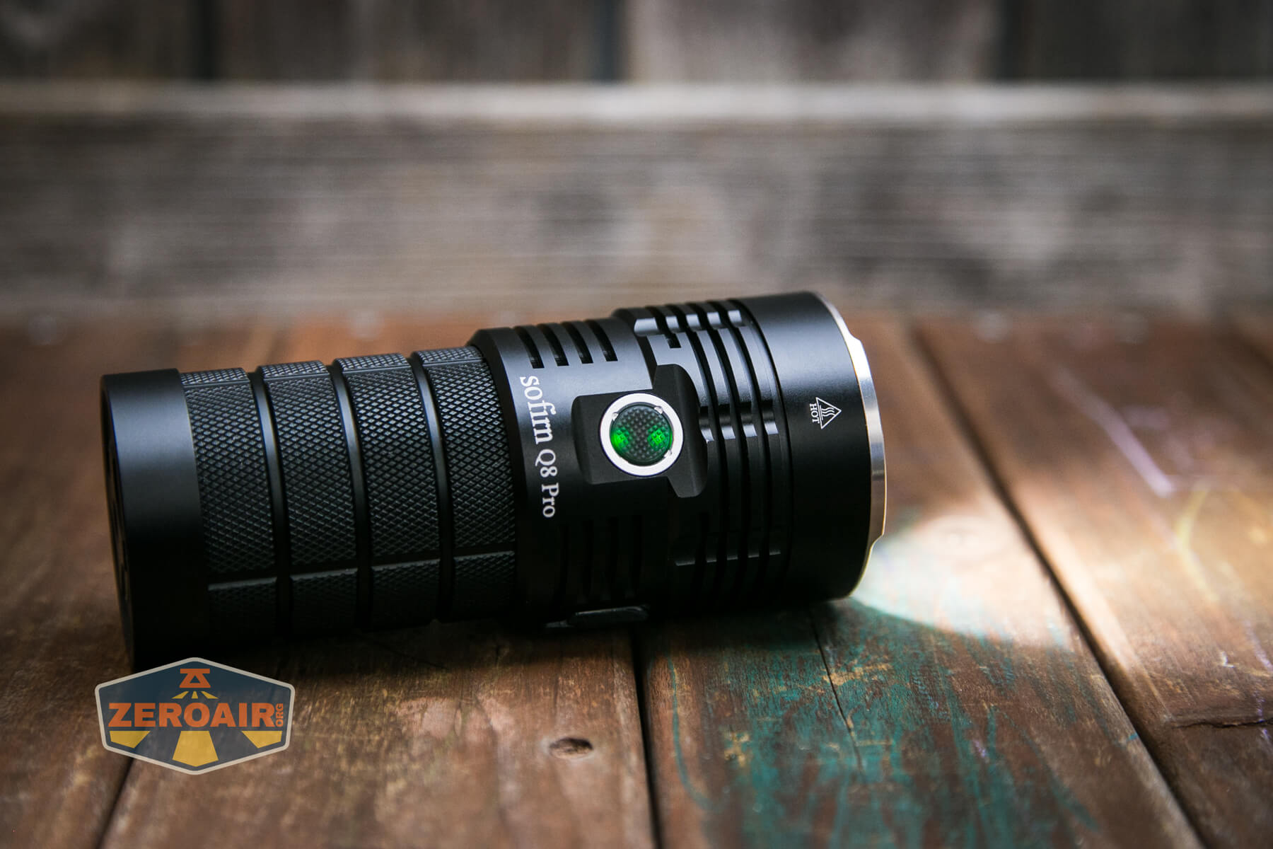 Sofirn Q8 Pro Flashlight emitters on