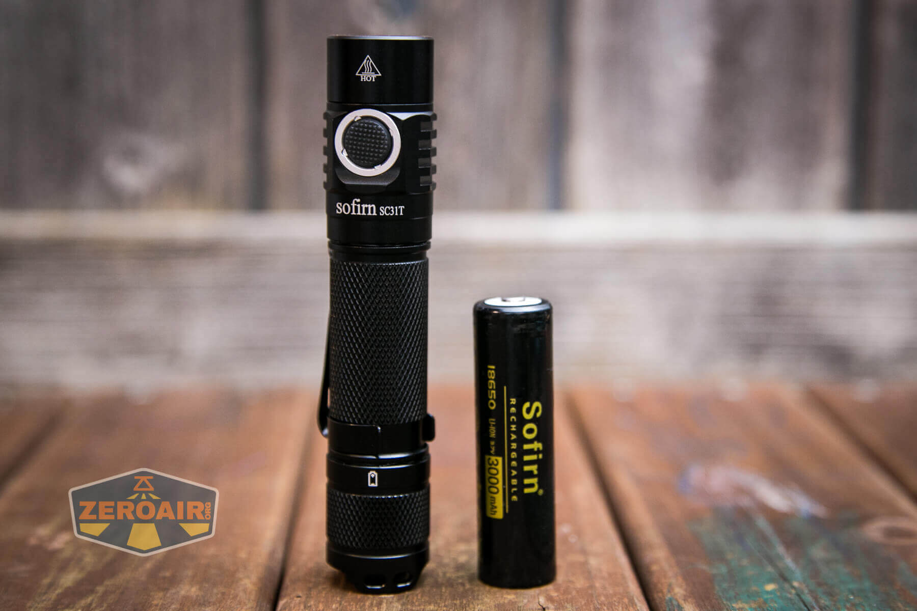 Sofirn SC31T Tactical Flashlight with 18650