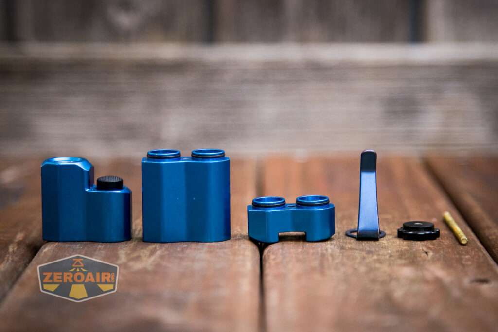 Frelux Synergy1 flashlight parts exploded