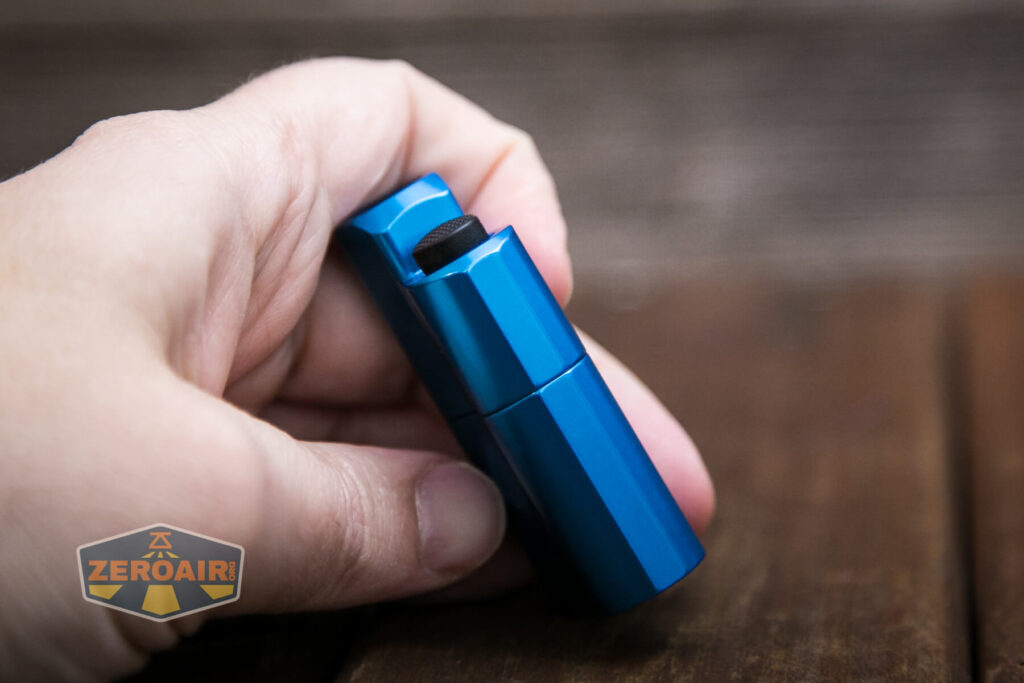 Frelux Synergy1 flashlight side view