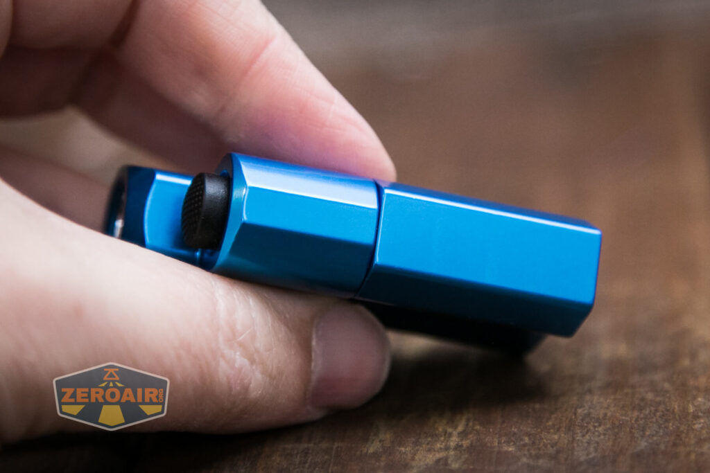 Frelux Synergy1 flashlight not reversibler