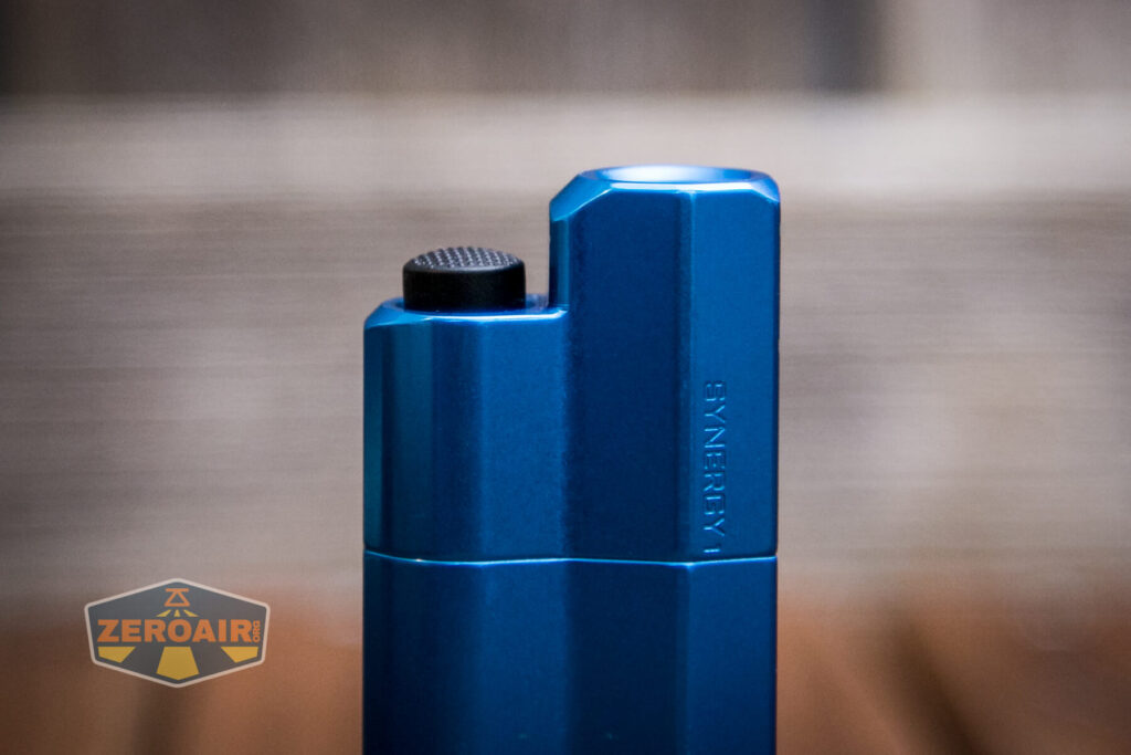 Frelux Synergy1 flashlight head detail