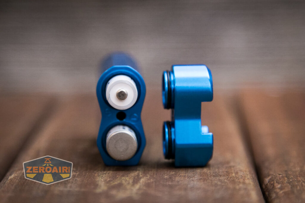 Frelux Synergy1 flashlight with cells installed