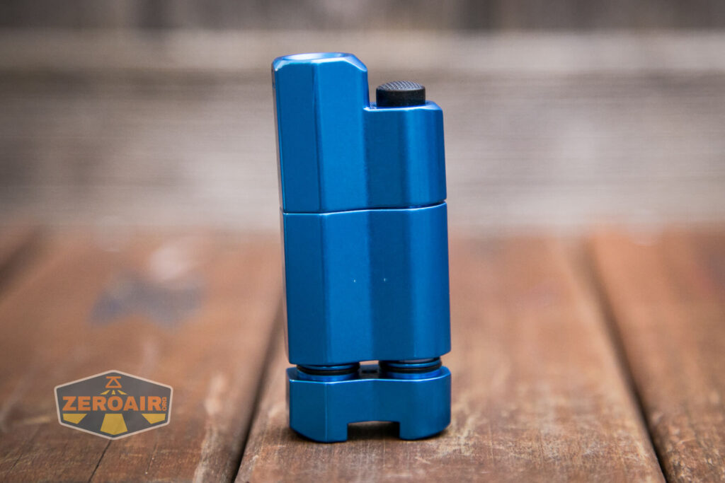 Frelux Synergy1 flashlight with cells installed