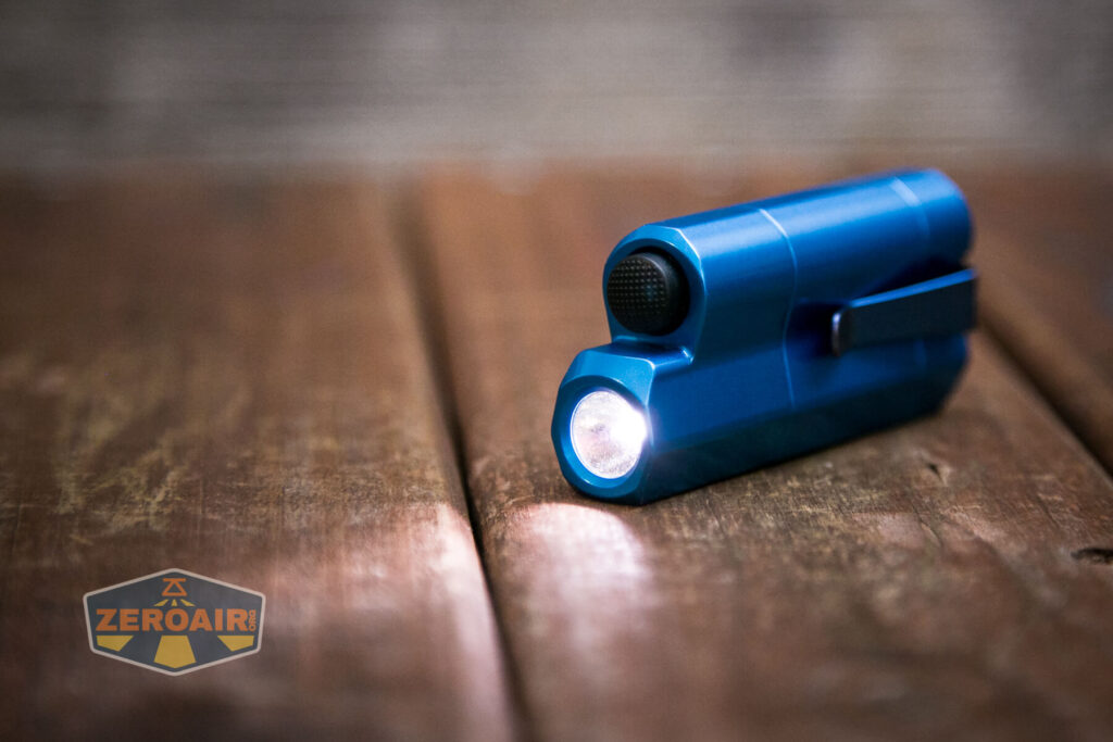 Frelux Synergy1 flashlight emitter on