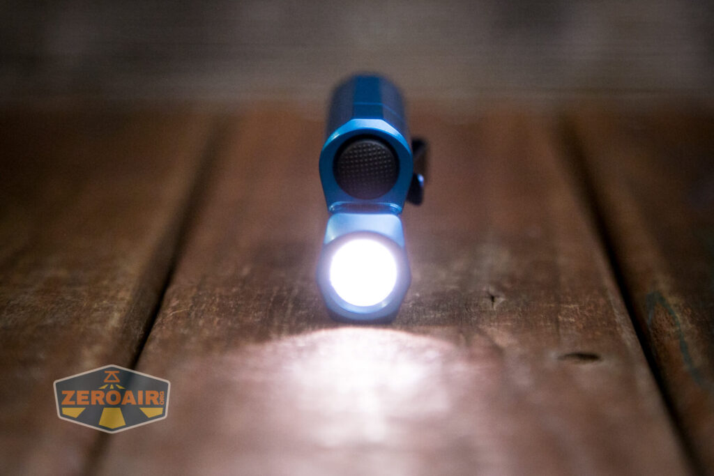Frelux Synergy1 flashlight emitter on