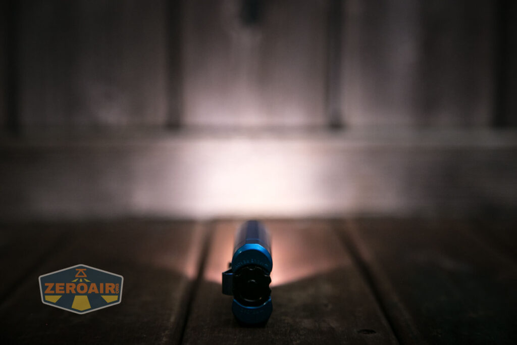 Frelux Synergy1 flashlight emitter on