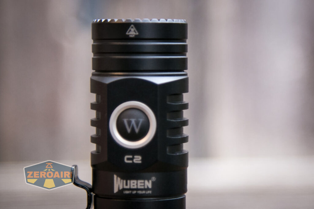 Wuben C2 Flashlight cooling fins