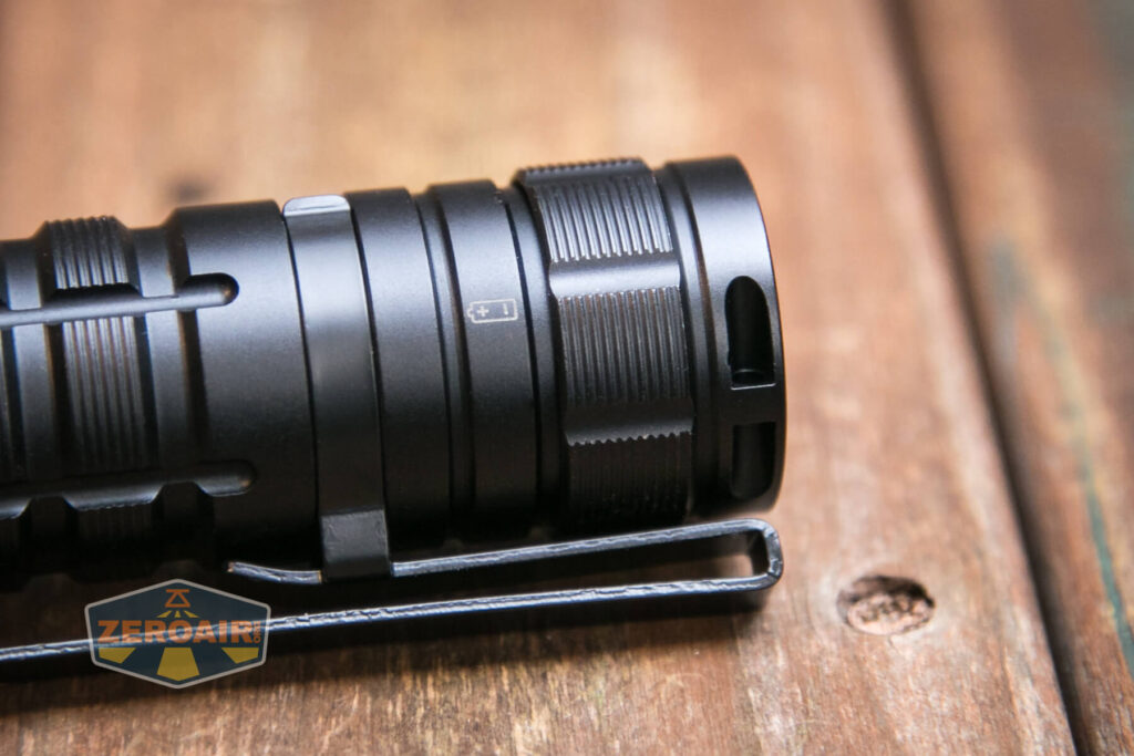Wuben C2 Flashlight tailcap