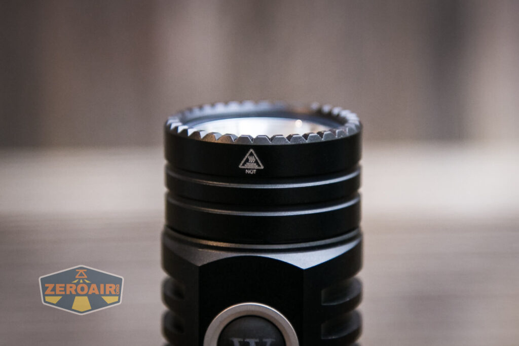 Wuben C2 Flashlight bezel