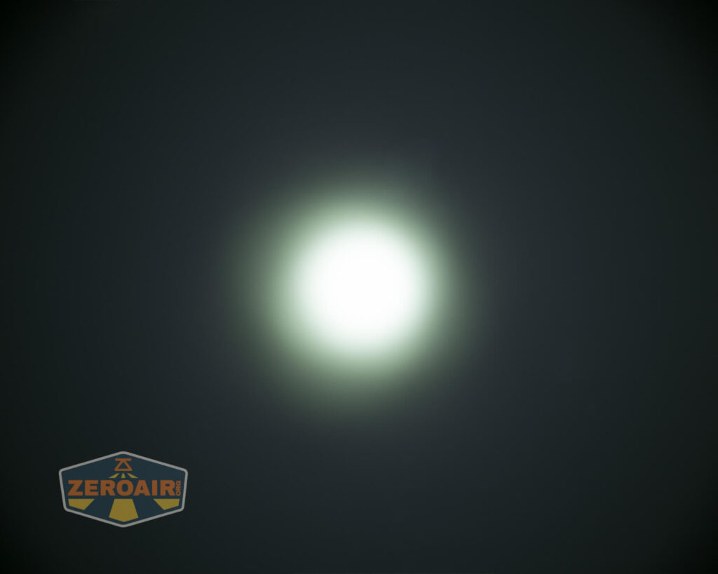 beamshots on ceiling