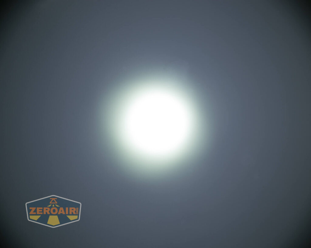 beamshots on ceiling