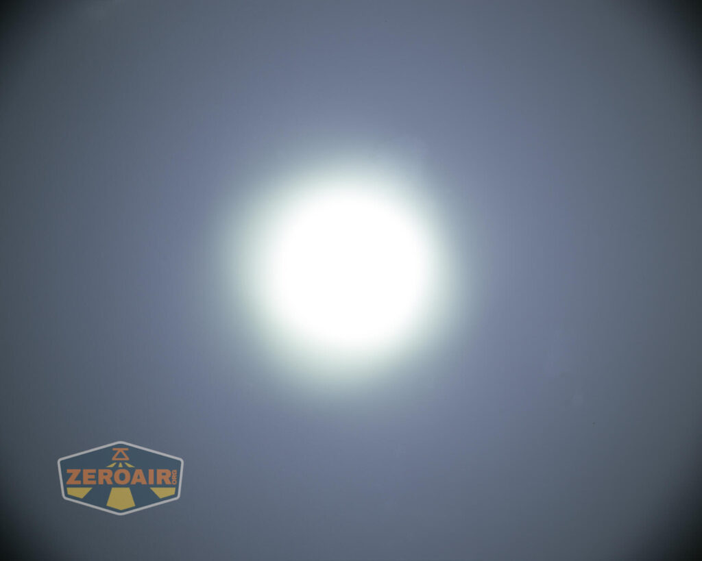 beamshots on ceiling