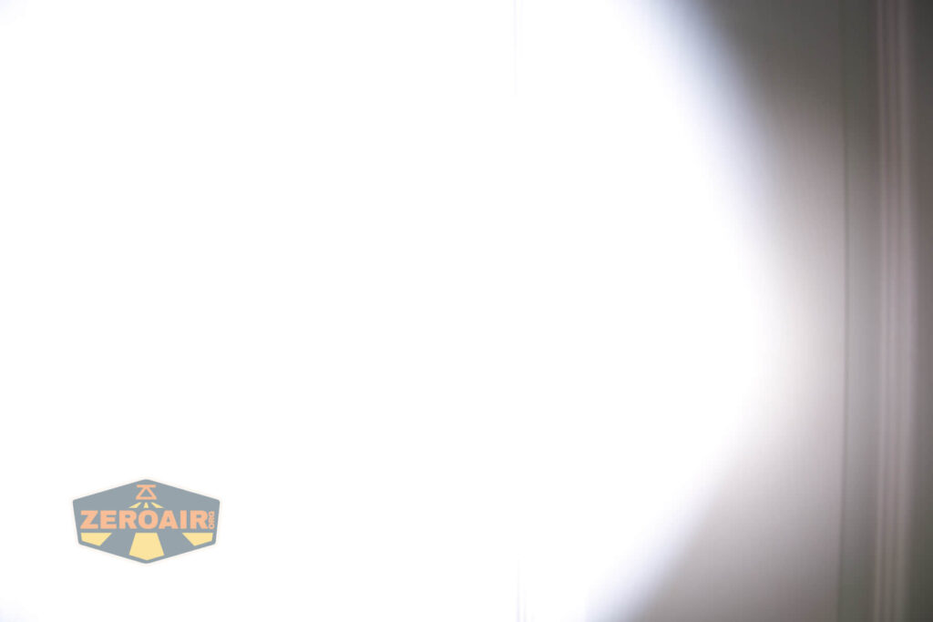 beamshots on door vs nichia 219b