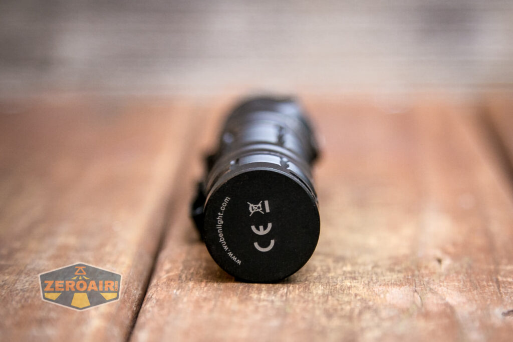 Wuben D1 Flashlight tailcap