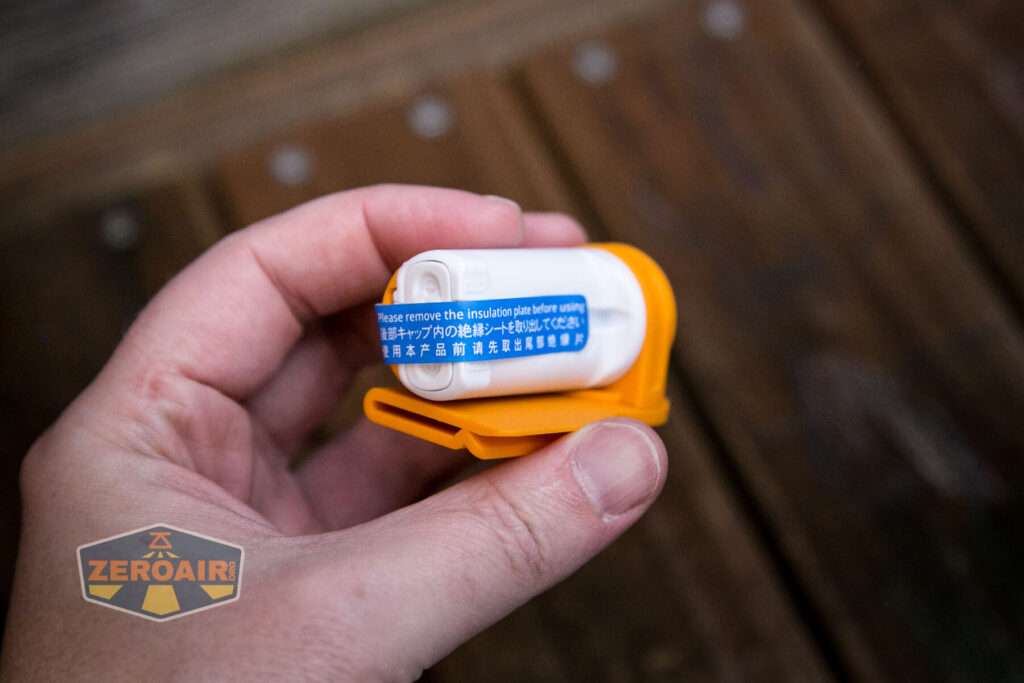 Wuben H3 headlamp sticker