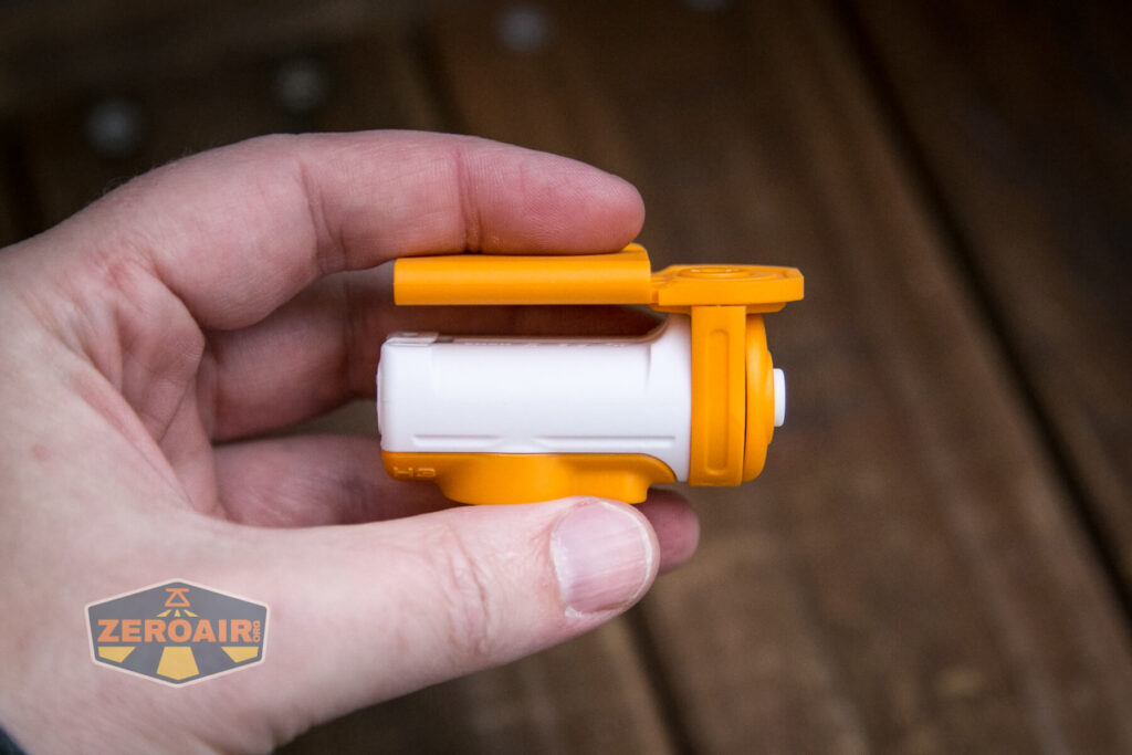 Wuben H3 headlamp in hand