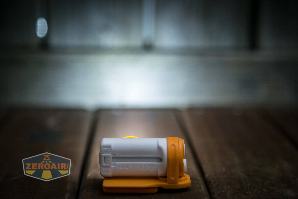 Wuben H3 headlamp white on