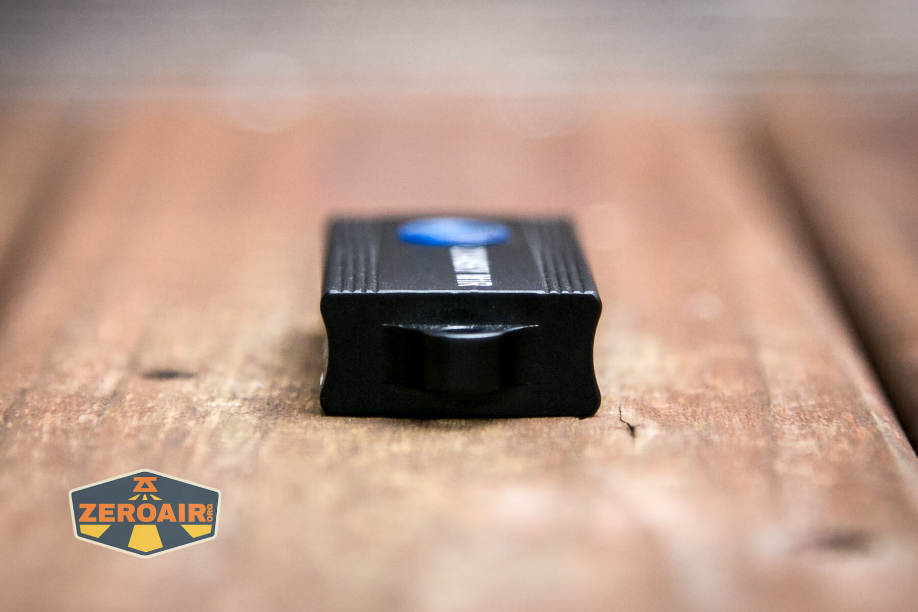 Cyansky M1R keychain flashlight back view