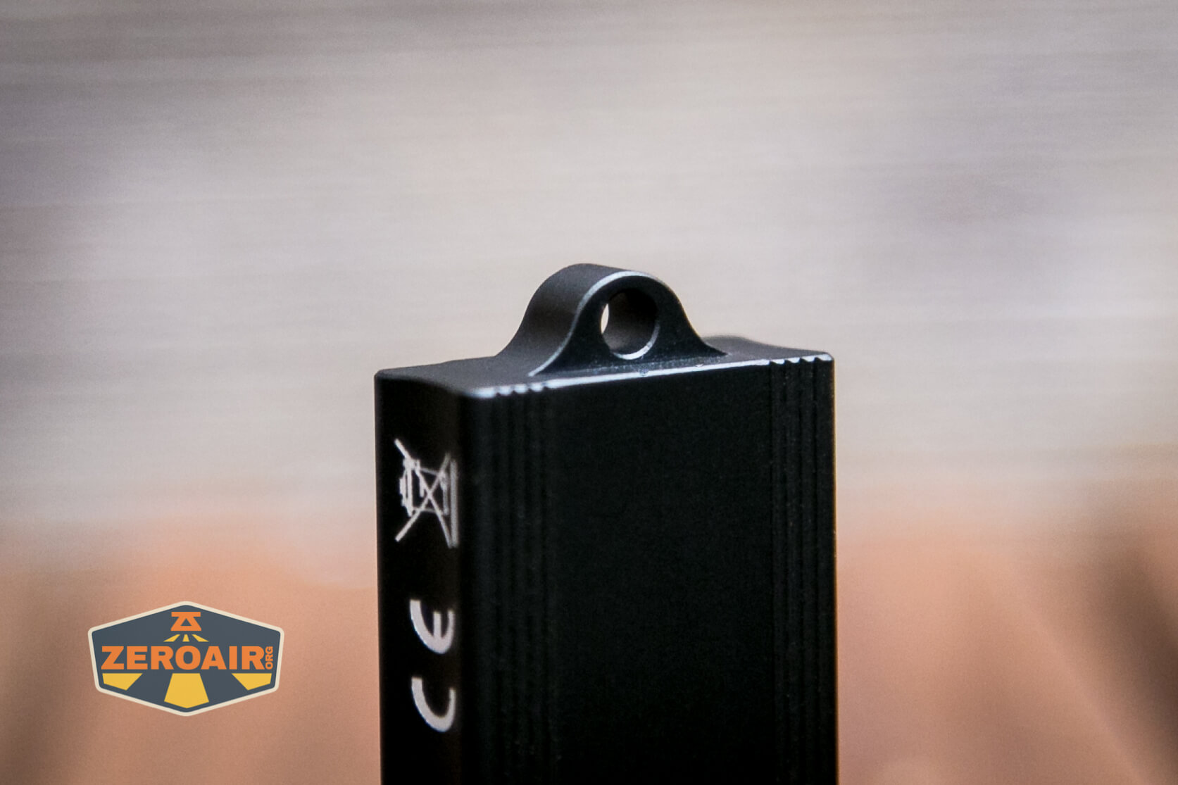 Cyansky M1R keychain flashlight tailcap loop