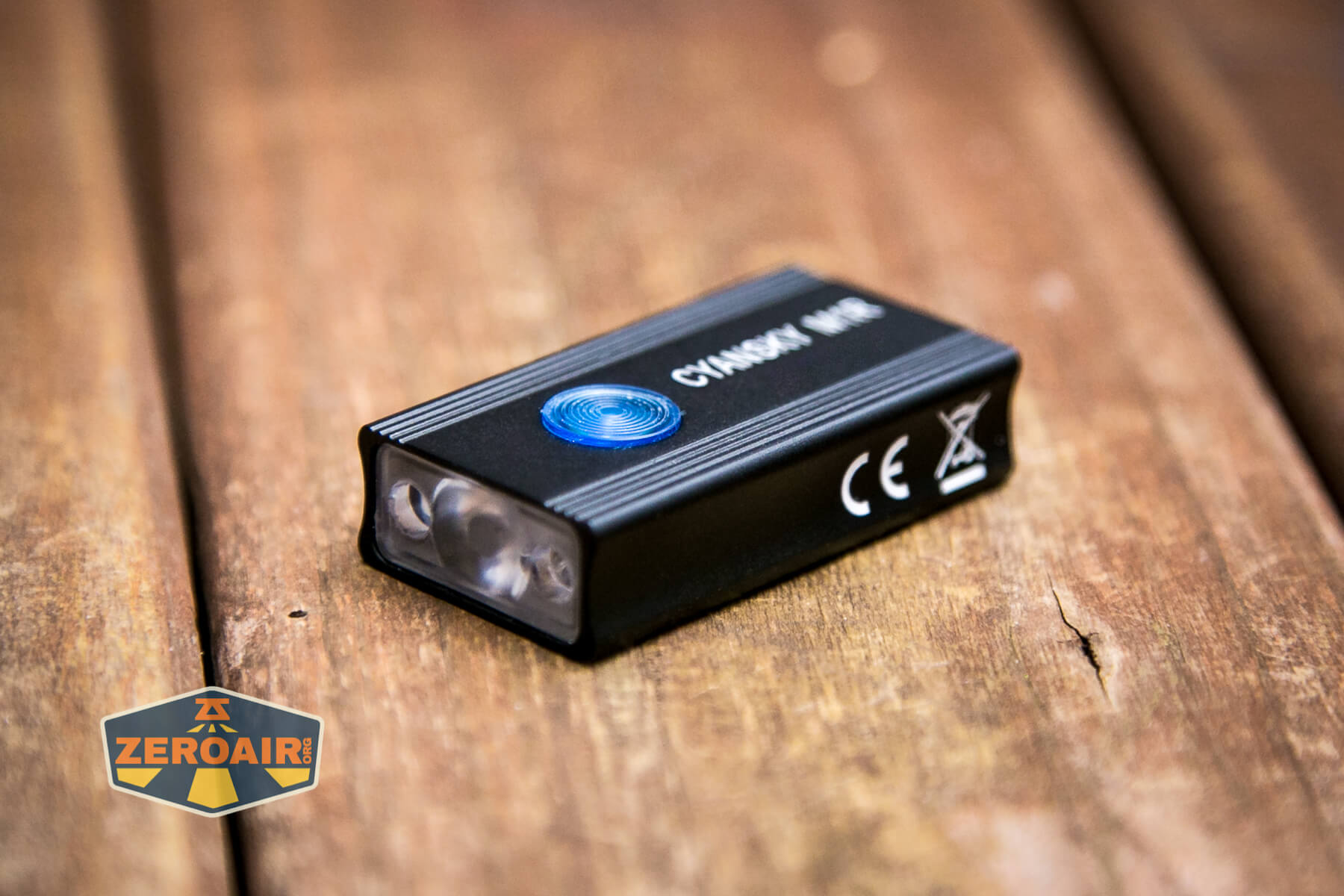 Cyansky M1R keychain flashlight e-switch
