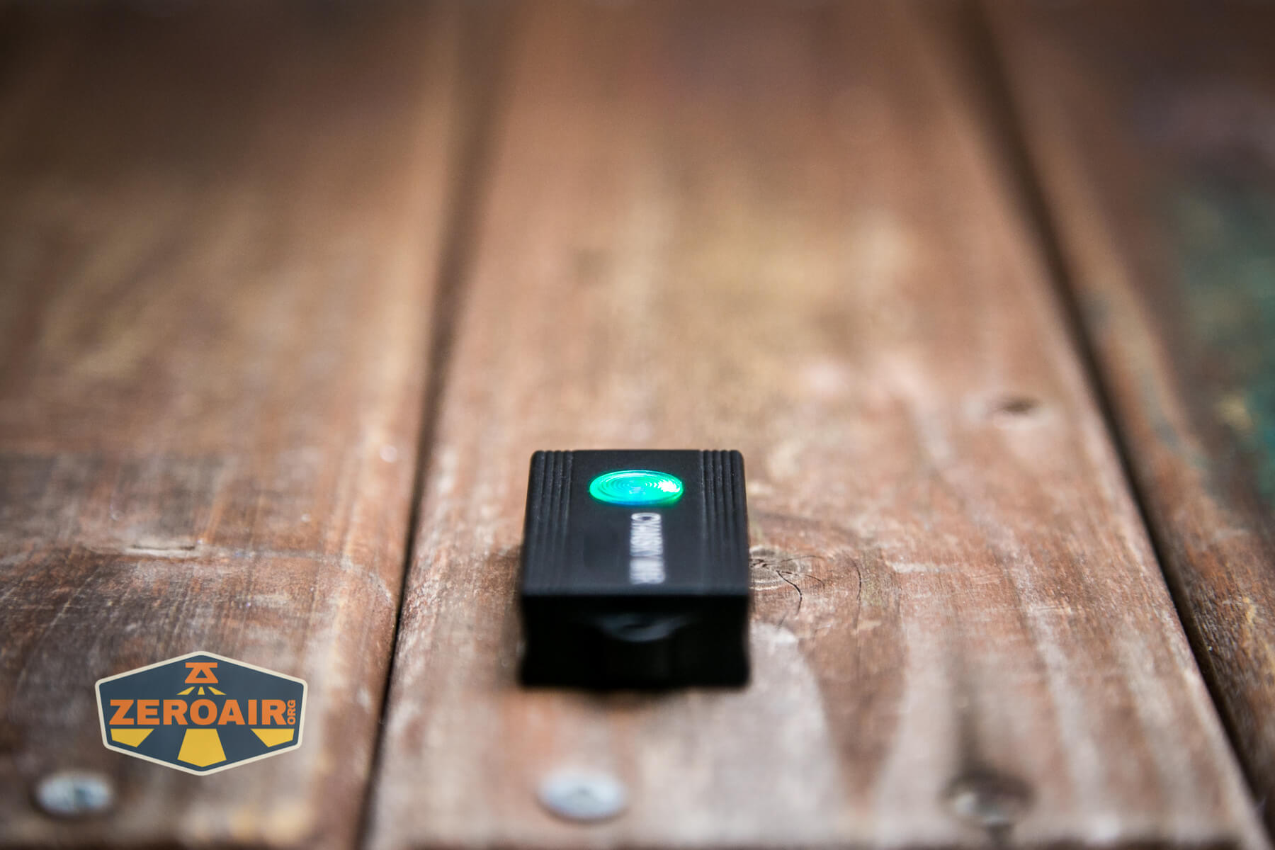 Cyansky M1R keychain flashlight e-switch indication