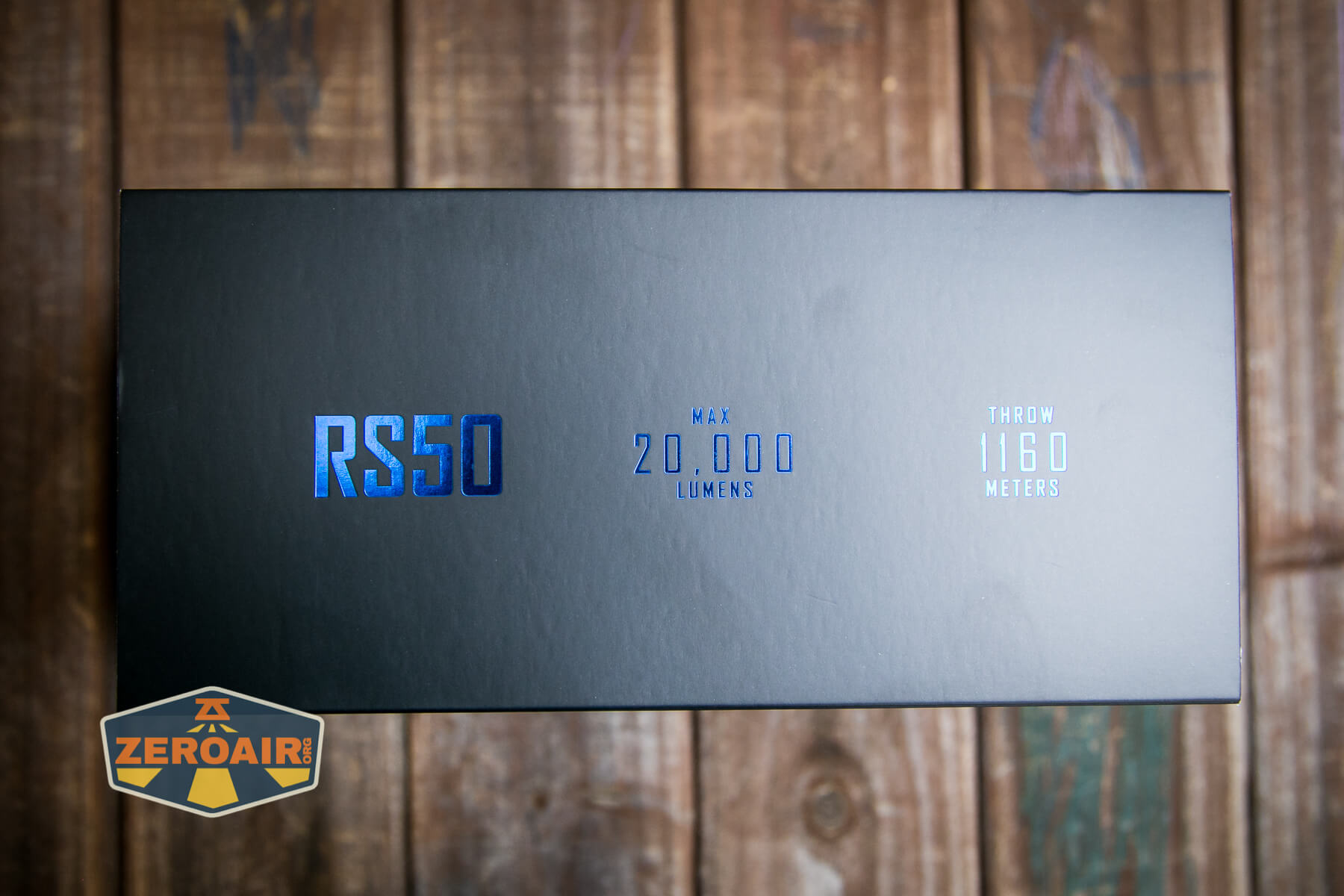 Imalent RS50 flashlight box