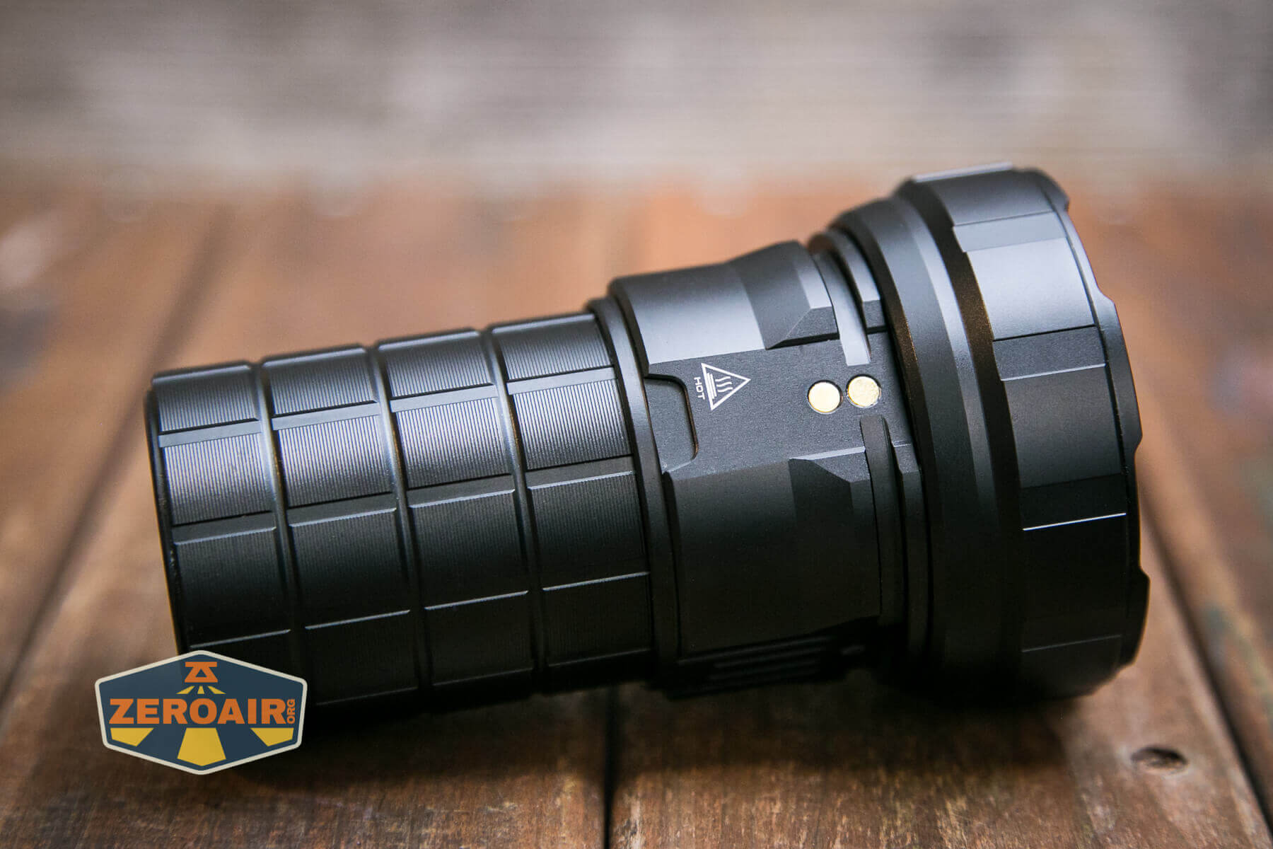 Imalent RS50 flashlight without heat shield