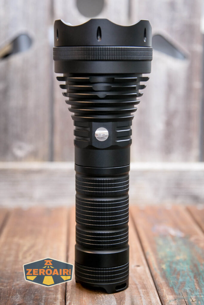 Lumintop SD90 flashlight showing all sides