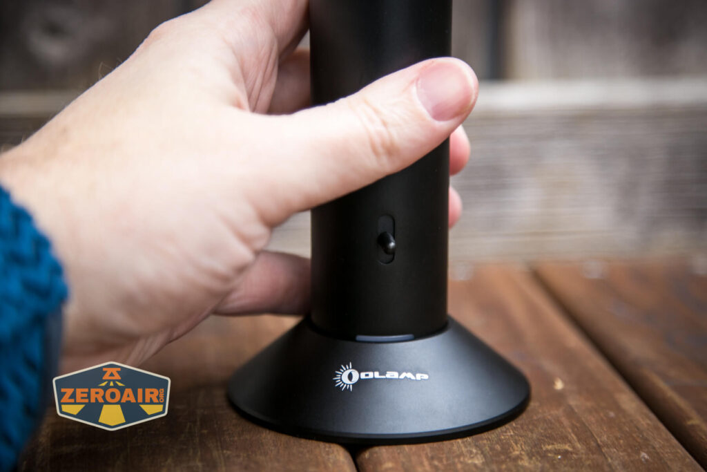 Olight Nightour Lamp in hand